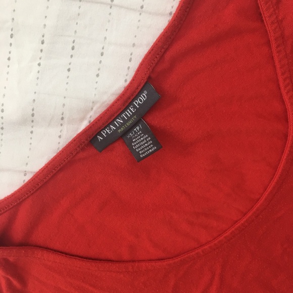 A Pea in the Pod Maternity - ruched shirt - Picture 5 of 6